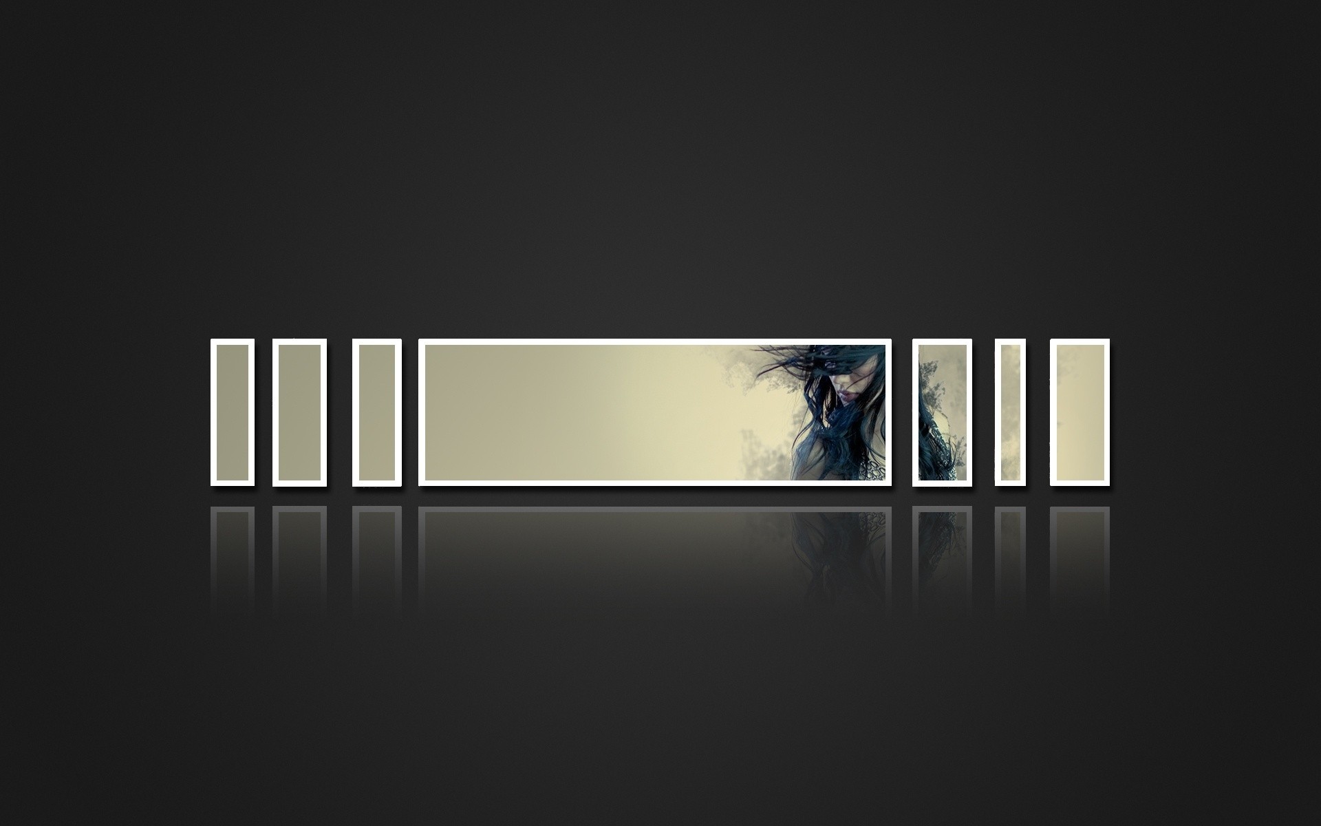 مربع فارغة أحادية اللون ضوء الجدار انعكاس الأعمال سطح المكتب معرض امرأة خلفية نمط تصميم الحديثة