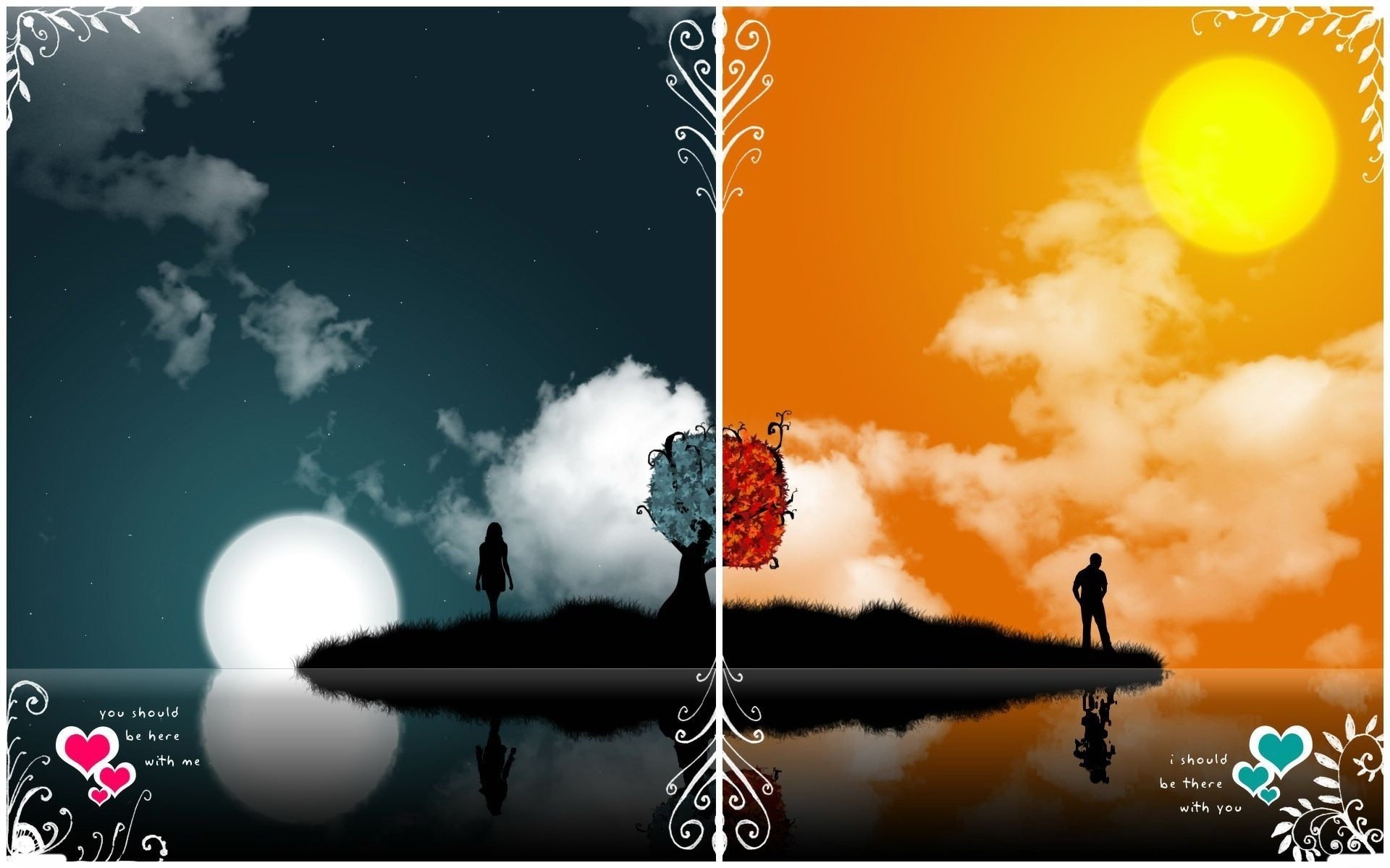 السماء صورة ظلية في الهواء الطلق غروب الشمس الشمس الطبيعة الشفق الطقس الجيد الظلام الحب الرسالة القمر البحيرة الليل الجزيرة