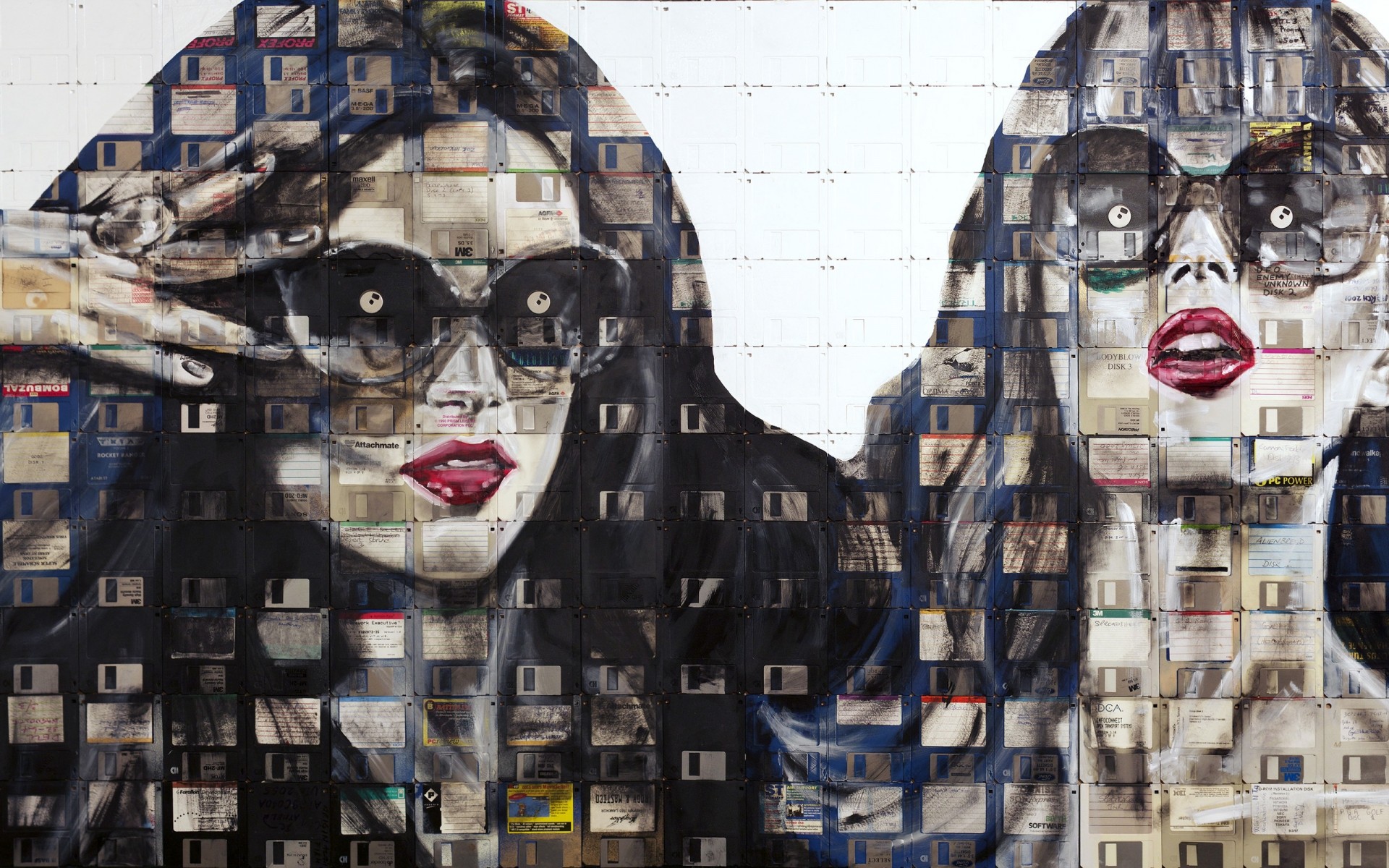 الفن المدينة الشارع الثقافة ملصق الفن امرأة الفن امرأة اللوحة