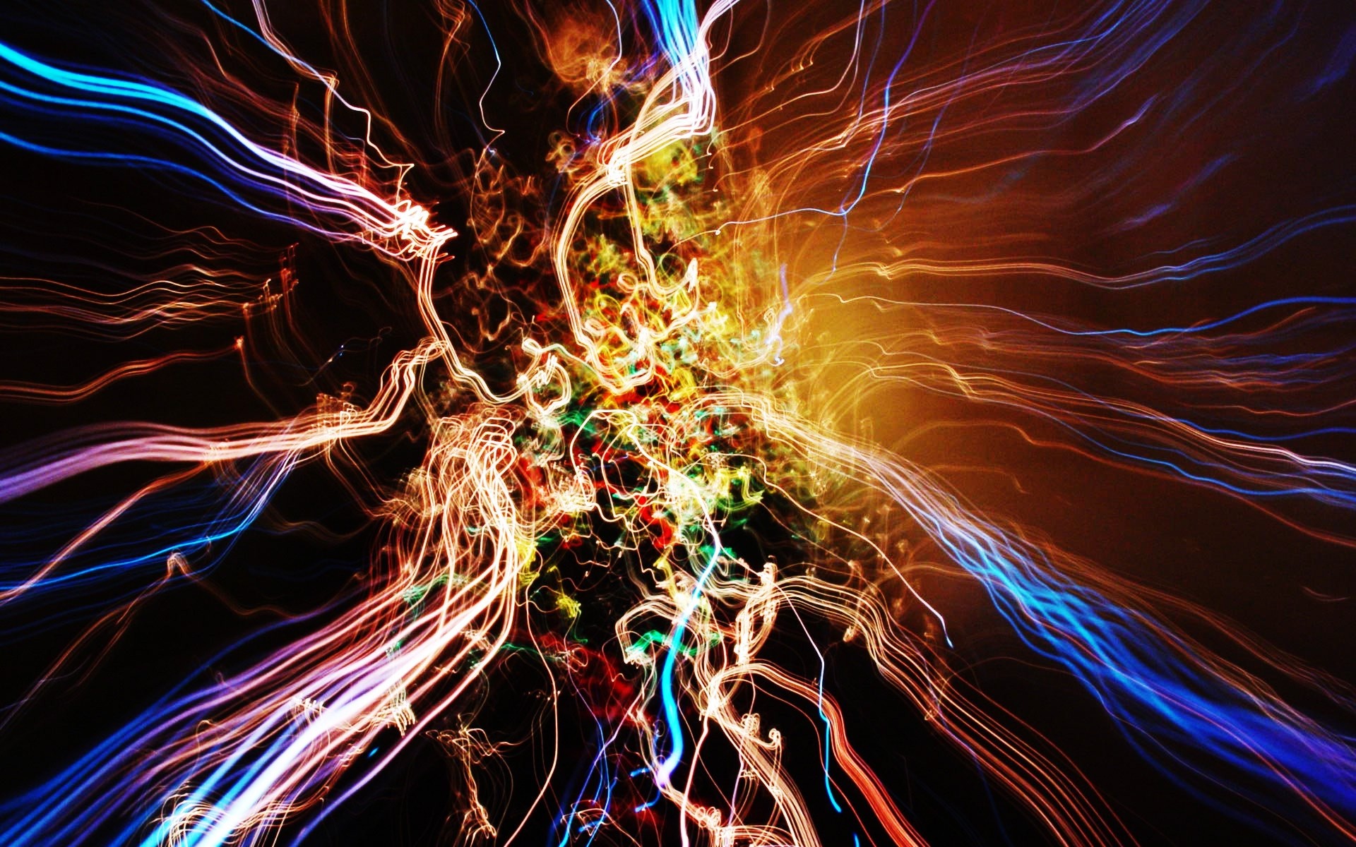 لهب الطاقة مجردة العلوم سريالية حركة الخيال مشرق ضوء الخلفية ضوء