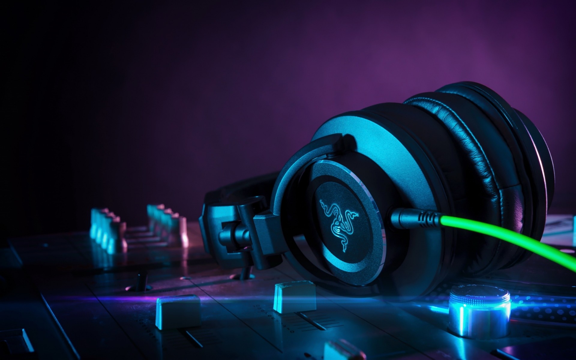 التكنولوجيا الضوء سماعات الرأس الأدوات التكنولوجيا