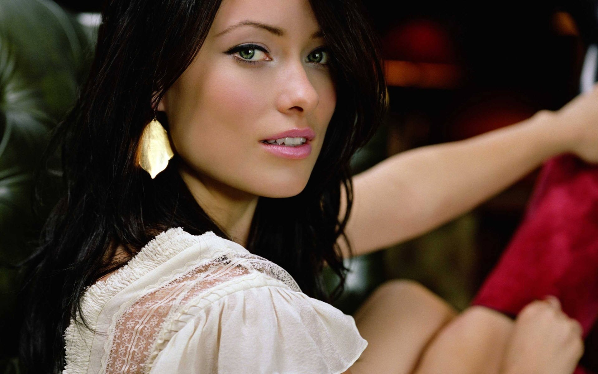 امرأة فتاة صورة أزياء جميلة واحدة ممثلة