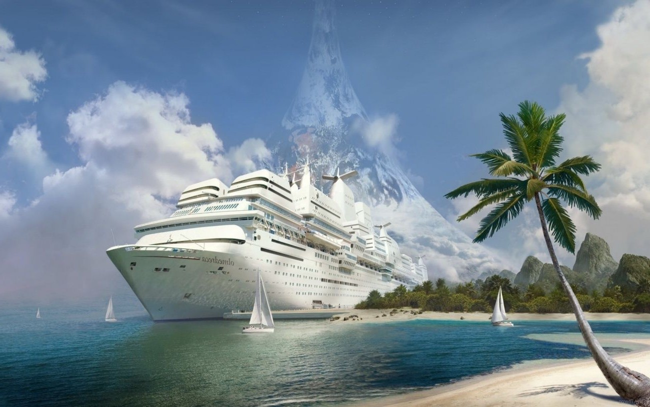 السفر المياه المحيط الاستوائية البحر الشاطئ الصيف عطلة السماء البحر الجزيرة الغريبة السياحة