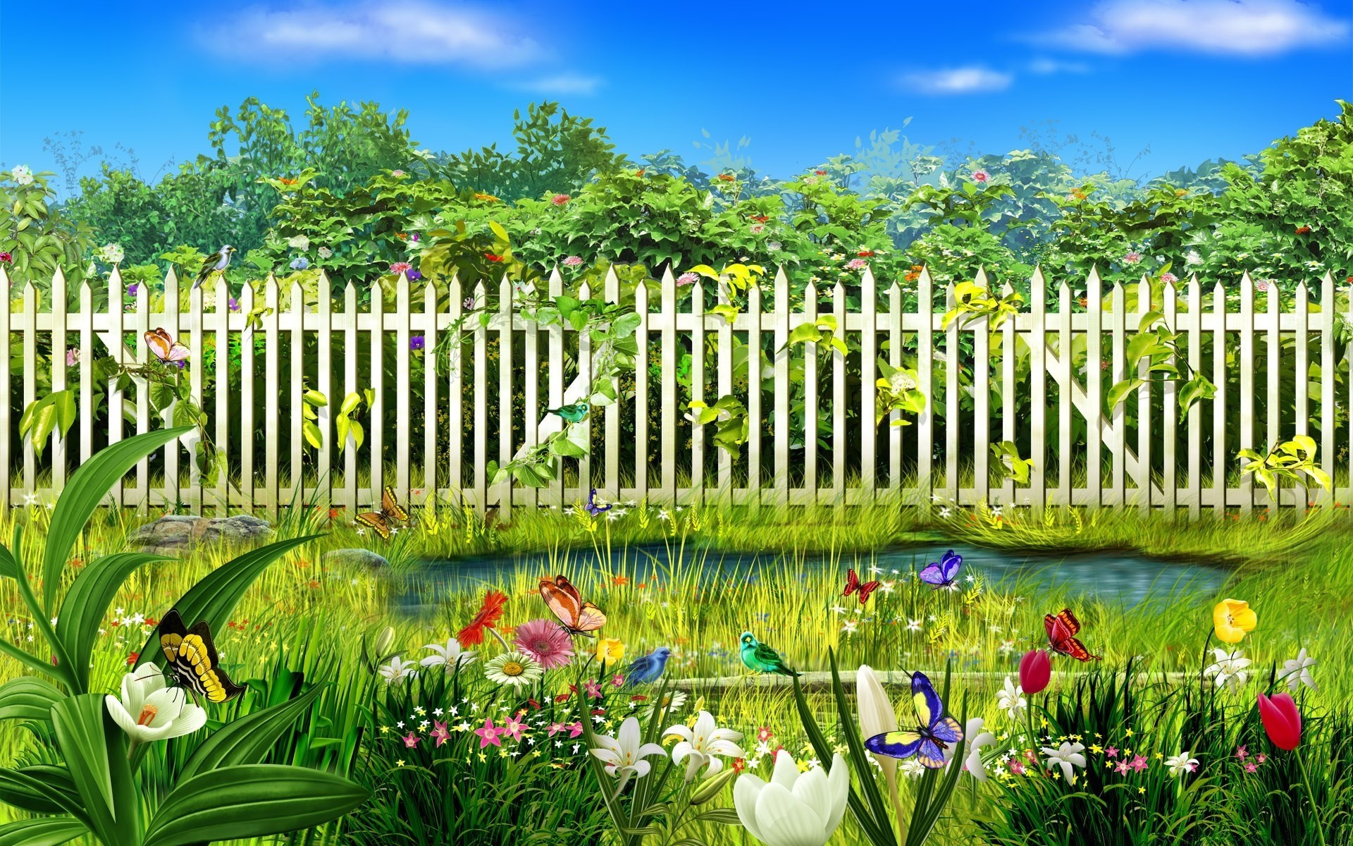 مكافحة ناقلات الرسومات العشب حديقة الطبيعة زهرة الصيف النباتات ورقة في الهواء الطلق الحديقة المناظر الطبيعية بارك السماء النمو السياج شجرة جميلة
