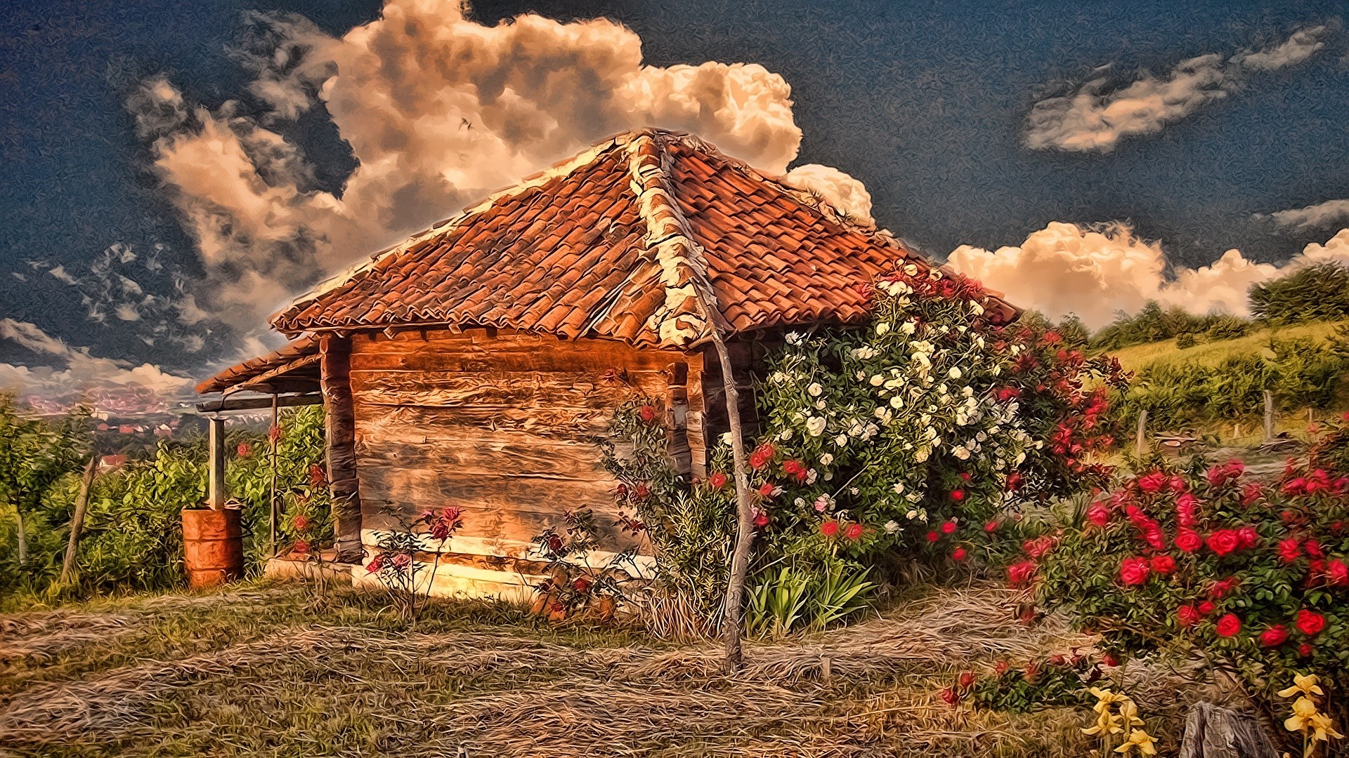رسومات منزل مزرعة منزل الزراعة شجرة المناظر الطبيعية في الهواء الطلق السفر السماء المنازل الخشب الهندسة المعمارية الطبيعة الجبال الحظيرة