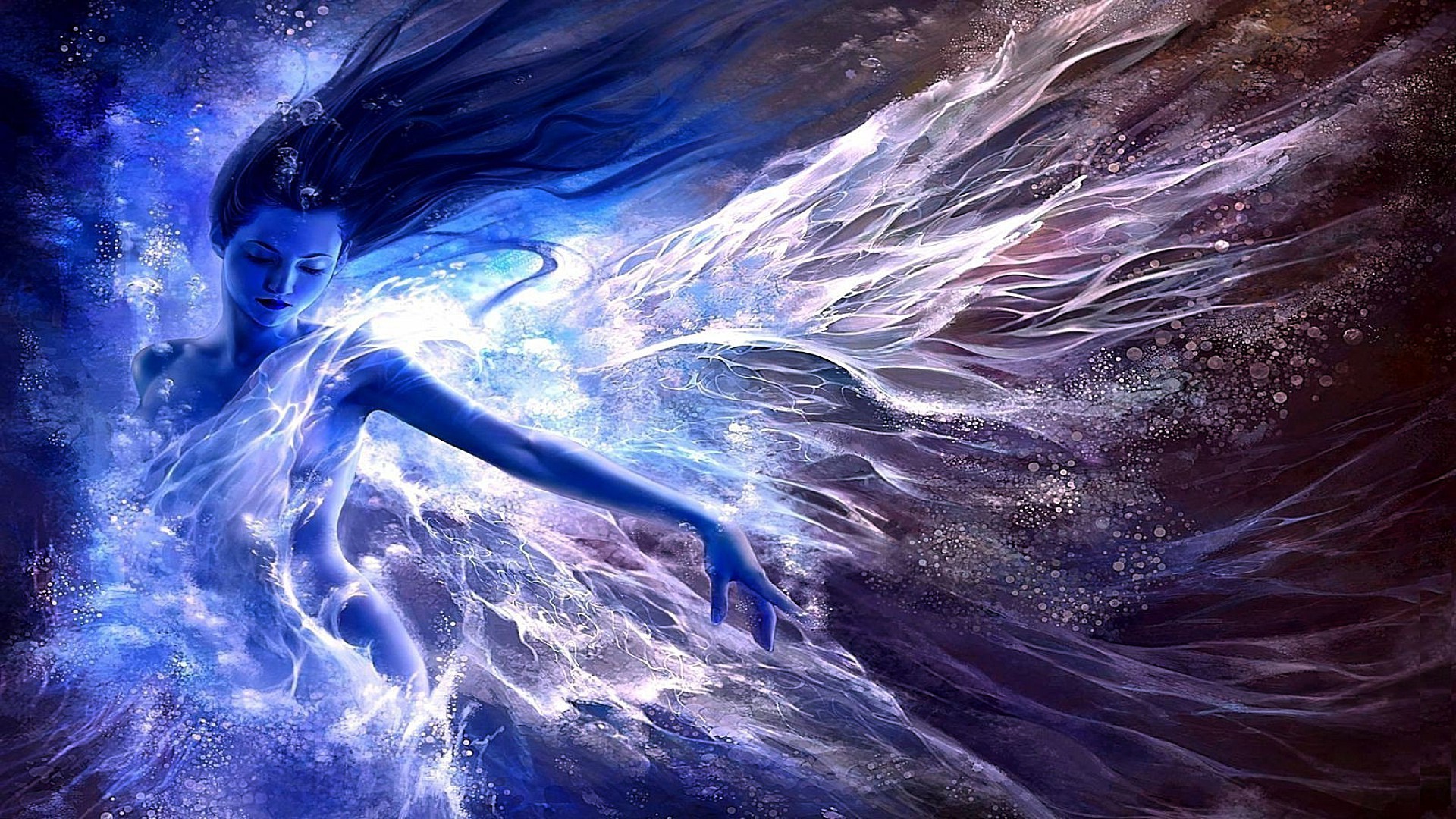 مجردة سطح المكتب الفن الملمس