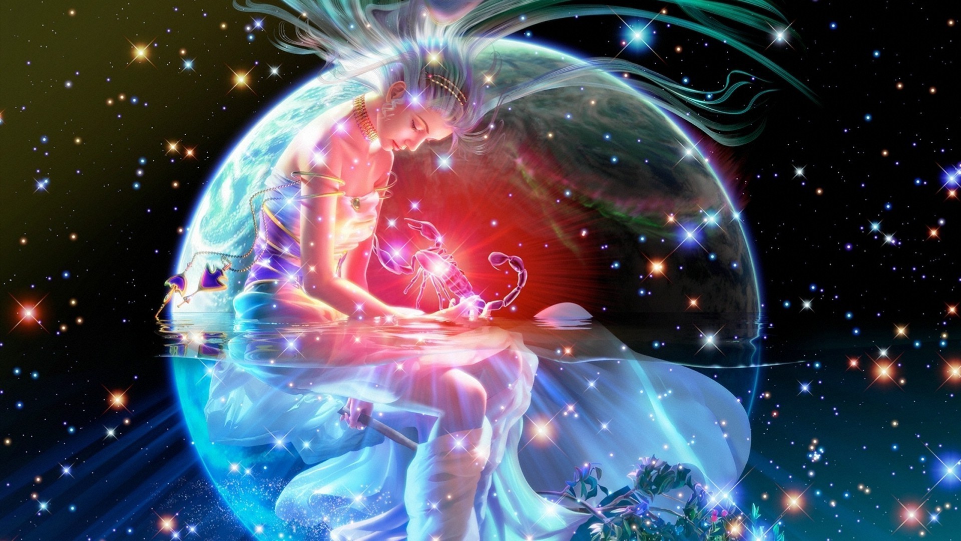 مجردة تصميم ضوء الحركة سطح المكتب المجال الفضاء العلوم التلألؤ مشرق كروية ورق الجدران