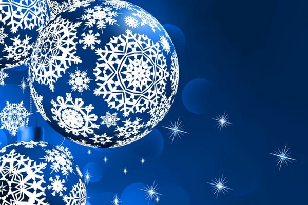 يتم رسم ألعاب عيد الميلاد مع الثلج