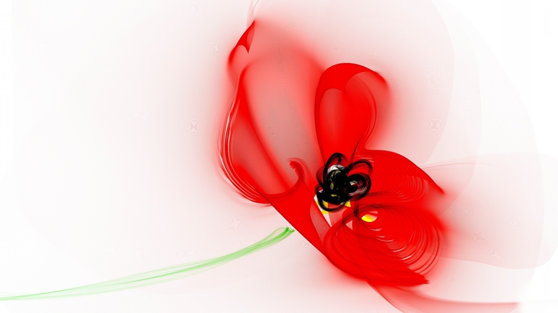 زهرة سطح المكتب الحب مجردة اللون الزفاف الأشكال الحشرات تصميم